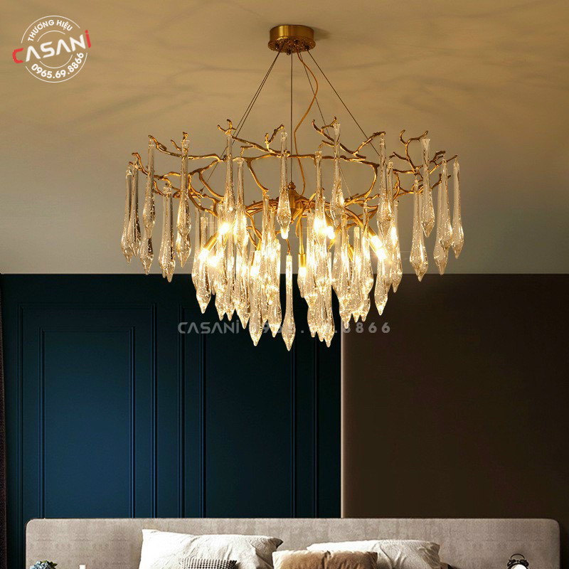 Lợi ích nhận được khi treo đèn chùm cho căn hộ chung cư
