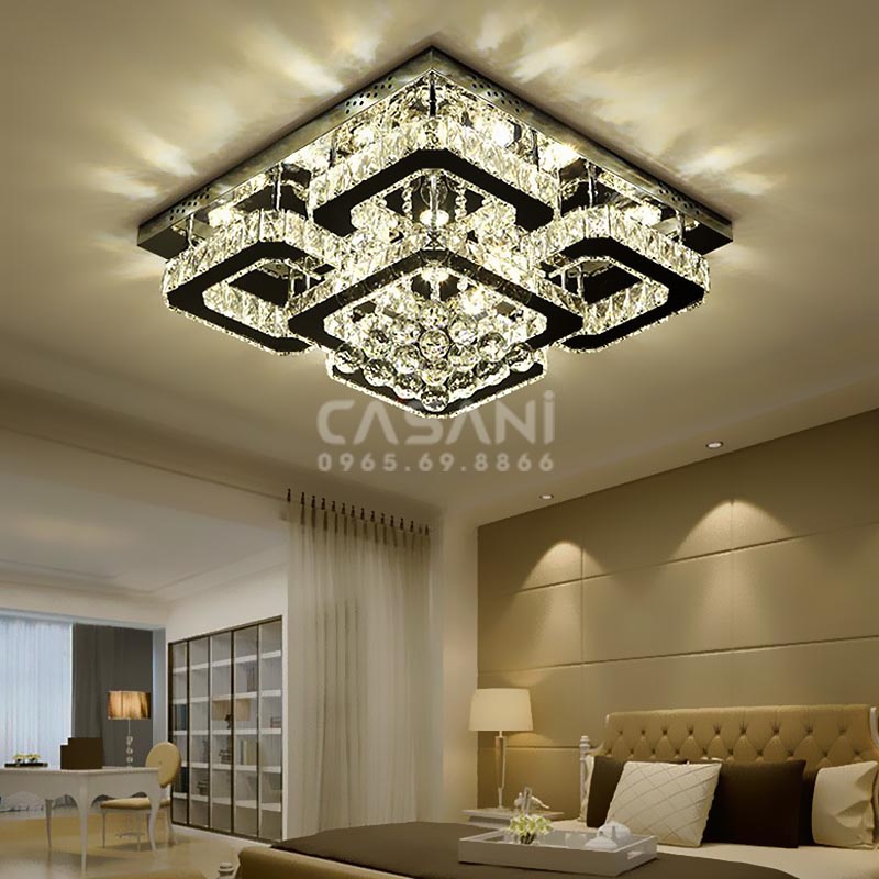 Bỏ túi 3 lưu ý vàng khi mua đèn mâm pha lê trang trí