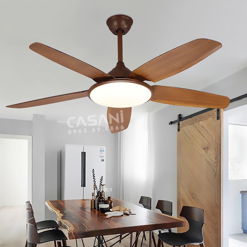 Những lưu ý cần thiết khi chọn mua quạt trần liền đèn trang trí