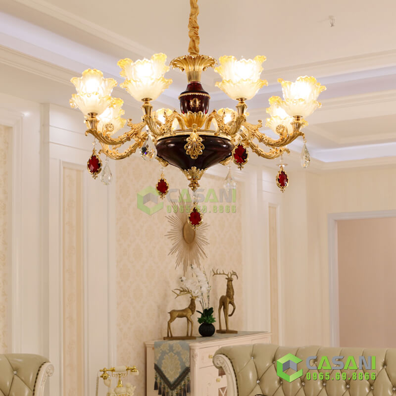 Mách bạn cách chọn lựa đèn chùm pha lê đẹp, chất lượng