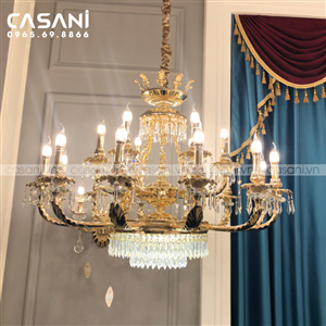 Mua đèn chùm Châu Âu giá rẻ, chất lượng tại Casani